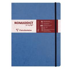 Clairefontaine Nomaddict My Essential Notebook - B5 - Lined - 90gsm - Blue