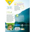 Feuillets mobiles sous étui 17x22 cm 100 pages perforées 2 trous grands carreaux