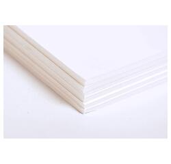 Carton Mousse 6 feuilles 50x65cm 3mm - Blanc
