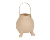 Chaudron 16x16x27,5cm - Kraft