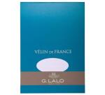 Bloc Vélin de france A5 (148x210mm), 50 feuilles, 100g - Blanc