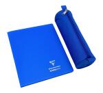 Trousse textile ronde Ø7 x 22 cm, noir