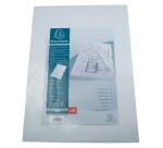 Sachet de 10 pochettes coin polypropylène rigide haute résistance 20/100e - A3 vertical - Cristal