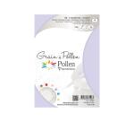 Paquet de 5 enveloppes Grain de Pollen 114x162mm 120g/m² - Fleur de Lin