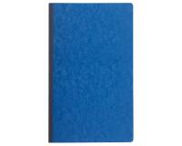 Piqûre 32x19,5cm journal triple folioté 80 pages - Couleurs assorties