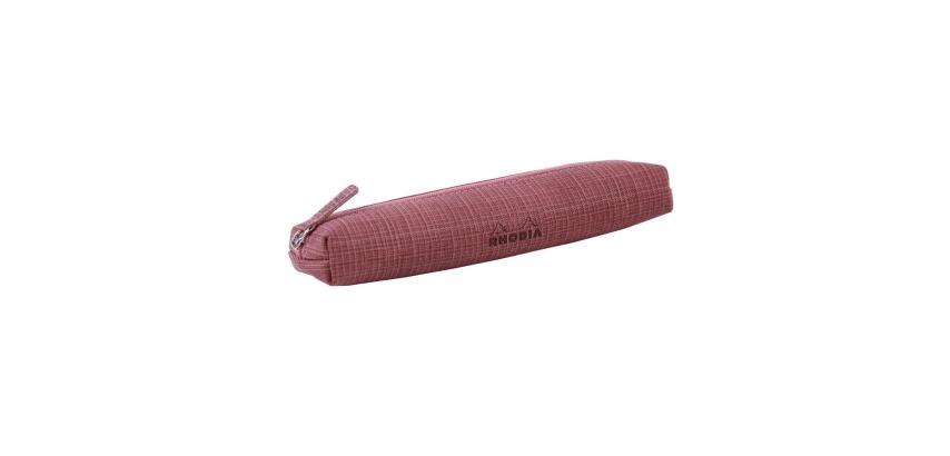 Rhodia collection ORANGE Botanique - trousse 20x5x2,5 cm - Amaranthe