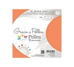 Paquet de 5 enveloppes Grain de Pollen 140x140mm 120g/m²