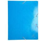 Boite de classement carte lustrée gaufrée pelliculée 1928 - dos de 40mm - A4 - Couleurs assorties