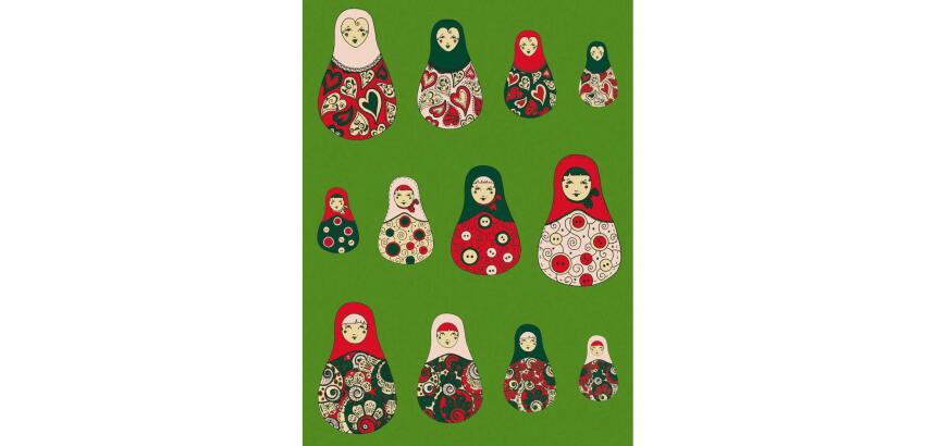* 547 - Pochette 20 feuilles Décopatch - Vert