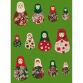 * 547 - Pochette 20 feuilles Décopatch - Vert