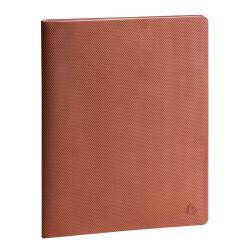 Agenda de bureau SAS 27 Canvas 21 x 27 cm Semainier Août 2025 à Août 2026. - Terracotta