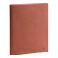Agenda de bureau SAS 27 Canvas 21 x 27 cm Semainier Août 2025 à Août 2026. - Terracotta