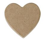 Magnet coeur 1x7x7cm - Kraft