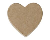 Magnet coeur 1x7x7cm - Kraft