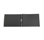 Album photos à spirales 50 pages noires pour photos de classe - 32x22 cm - Visuel