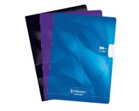 Cahier piqué 8000 CARTE A4 96 pages grands carreaux 90 g - Assortis