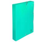 Boite de classement à élastiques dos 40mm PP Candy Tidy - Couleurs assorties