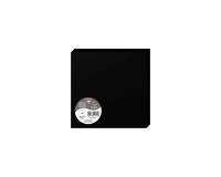 Paquet de 25 cartes pliées Pollen 160x160mm 210g/m2 - Noir