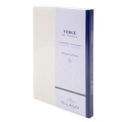 10 cartes et 10 enveloppes visite Vergé, sous sachet