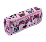 Trousse textile fantaisie rectangulaire COMBI 22x6x12 cm - A motifs