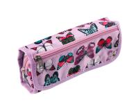 Trousse textile fantaisie rectangulaire COMBI 22x6x12 cm - A motifs