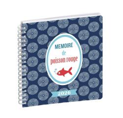 Agenda de bureau Lady 18S spiralé Dodo & Cath 15 x 17 cm Semainier Janvier à Décembre 2026 - Visuel