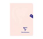 Carnet piqué Mimesys PASTEL A5 96 pages ligné couverture polypropylène - Assortis