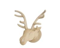 Tête de renne à suspendre - Kraft