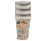 15 Gobelets en carton, 20 cl