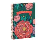 Frida Kahlo, Carnet reliure intégrale A5 14,8x21cm, 148 pages, ligné, ass.