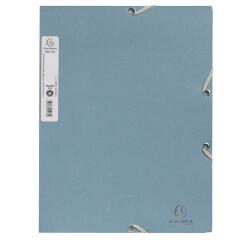 Exacompta AutentiK Elasticated 3 Flap Folder A4