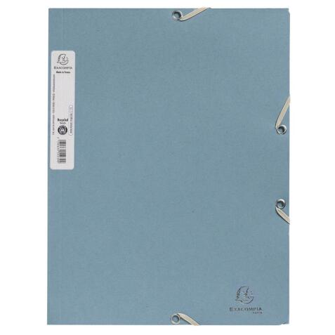 Chemises à élastiques 3 rabats carte recyclée 400g/m2 AutentiK