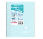 Carnet reliure intégrale enveloppante Koverbook Blush A5 160 pages ligné couverture polypropylène opaque bicolore - Assortis