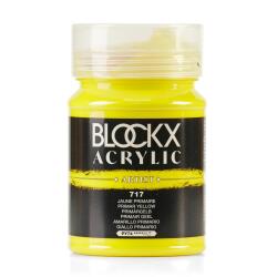 Peinture acrylique fine pot 500ml - Jaune primaire