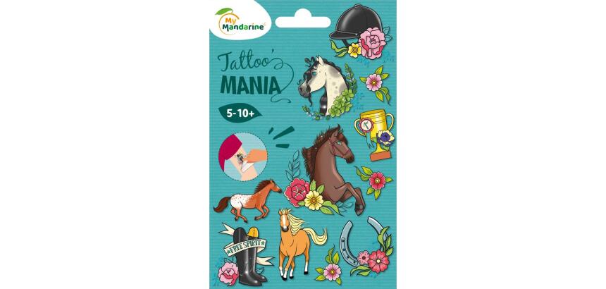 Tattoo Mania, Equitation - Multicolore