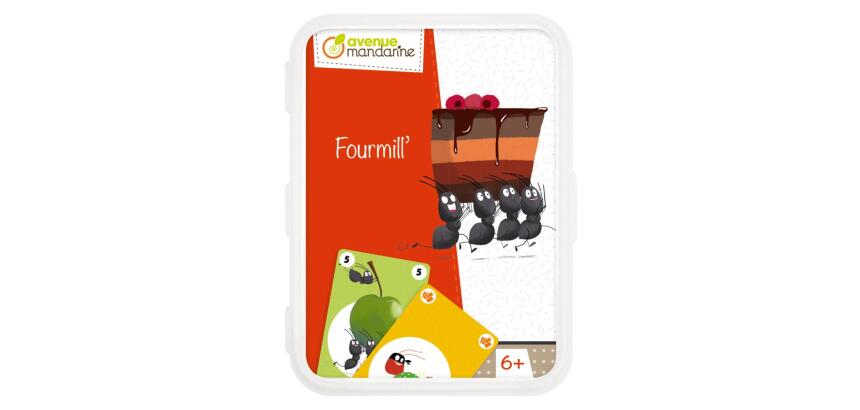 Jeu de cartes, Fourmi'll - Multicolore