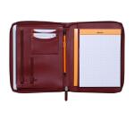 Rhodiarama petit conférencier pour bloc ou carnet format A5 - Lie de vin