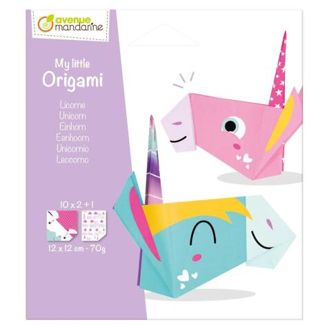 My Little Origami, Licorne - Violet