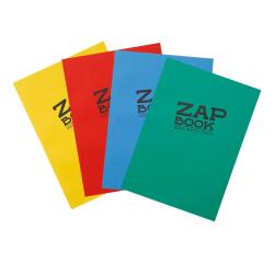 Zap Book carnet collé 160F A5 80g - Aléatoire