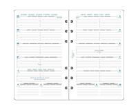 Recharge pour organiseur Exatime 17 - Semainier Janvier à Décembre 2026