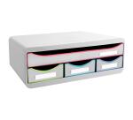 Module de classement Toolbox 4 tiroirs Black Office