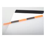 Exabook Rhodiactive rechargeable reliure intégrale A4+ 160 pages petits carreaux 5x5 avec cadre en-tête 80g - Noir