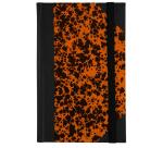 Carnet Marbre 170x110, 192 pages lignées - Orange
