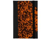 Schrift Marmer 170 x 110 mm 192 pagina's gelijnd - oranje