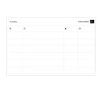 Planning magnétique Team 60x90cm