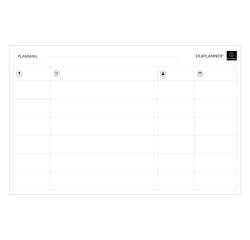 Exaplanner Magnetic Team Planner 60x90cm