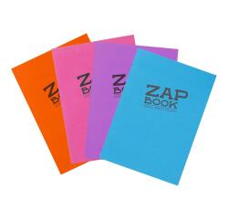 Zap Book carnet collé 160F A6 80g - Aléatoire