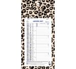 Calendrier mensuel URBAN avec feuillets détachables 13 x 23 cm sur support plaque imprimée 16 x 33 cm 2027 ROAR - Visuel