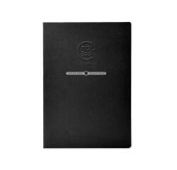 Crok'Book carnet piqué 20F A3 120g papier noir F - Noir