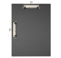 Double Clipboard coated paper A4 black - Black